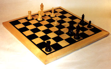 Wood chessboard - Hand made gifts - Solid wood